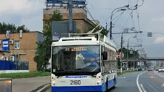 Игры.Покатушки по игре Garry's mod Trolleybus FS, карта Сумы, Тролза-5265.00, борт.4675, марш.14