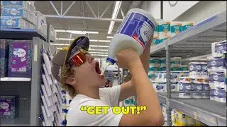 Drinking Bleach in Stores!