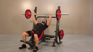 Скамья наклонная для жима штанги Panatta 1HP205