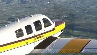 Microsoft Flight Simulator 2020 / BEECHCRAFT Bonanza G36 / Burgos to San Sebastián
