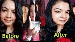 DIY * Glowing skin Naturally *  दुल्हन सा निखार,पार्लर से 10  गुना glow श्रीफ एक बार मॅई #glassskin