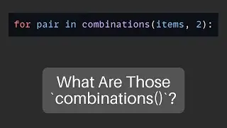 Python Itertools Combinations with Counter: Find Top Item Pairs