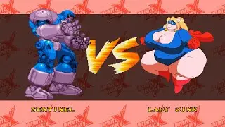 ⚔️ : [IKEMEN GO] - Sentinel VS Lady Oink (A little laggy)