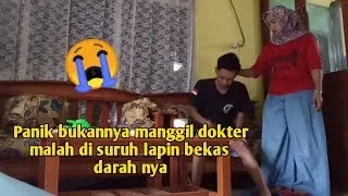 PRANK MUNTAH DARAH KE MAMAH AUTO PANIK