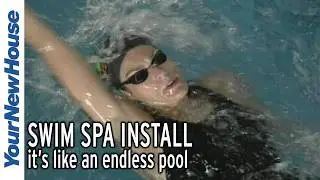 Swim Spa install - Endless Pools