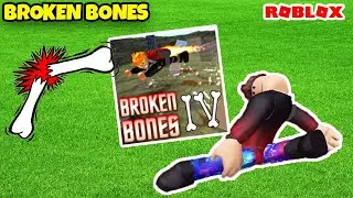 Breaking BONES IN ONE FALL In Roblox Simulator BROKEN BONES IV!