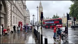 Whitehall - London: Big Ben, Downing Street and Trafalgar Square