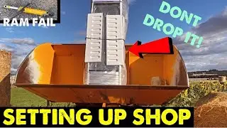 HYDRAULIC RAM COLLAPSE | GENERATOR FIRED UP | LORRY NEEDS A PUSH 