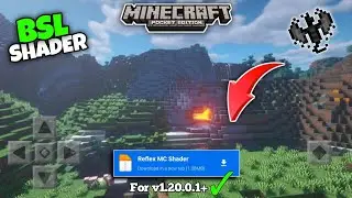 BSL Shader For Minecraft PE - 1.20 😀 | Render Dragon [ 100% Working For MCPE ]