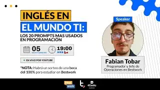 Inglés en el mundo TI: los 20 prompts mas usados en programación