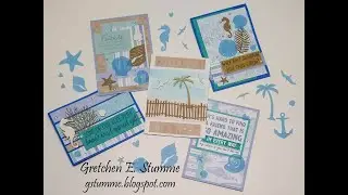 Shells and Friends Cards Workshop
