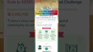 Niantic Accidentally Released This Global Challenge EARLY! #pokemongo #niantic #accidentalrelease