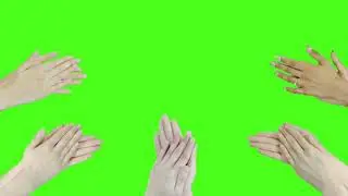 Green screen clap together effect