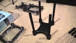 ISOAcoustic Speaker stands - Unboxing