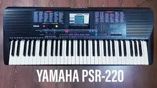 Синтезатор YAMAHA PSR-220 Demo Songs