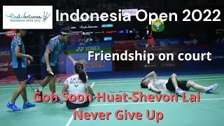 Never give up spirit of Goh Soon Huat-Shevon Lai, defeated Dechapol-Sapsiree Indonesia Open 2022