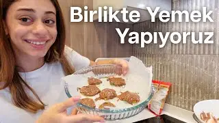 BİRLİKTE YEMEK YAPIYORUZ (market alışverişi, dubai çikolatası, tavuklu tako)