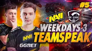 NAVI PUBG Mobile Teamspeak - PMPL CIS Weekdays 3