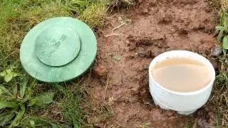 NDS Pop Up Emitter pipe drain cover