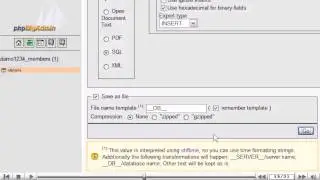 Exporting databases and tables with phpMyAdmin - phpMyAdmin  Tutorials