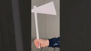 Как сделать из бумаги топор