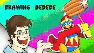 How to draw King Dedede: Smash 4 Wii U Countdown!