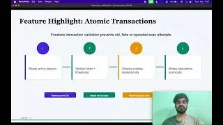 AttenQR: Smart Attendance System Demonstration Video
