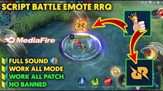 Script BATTLE EMOTE RRQ•Mobile Legends