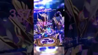 C0 Raiden hits 357K Damage on Scara Boss #genshinimpact #raidenshogun #shorts #e2gg