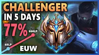 How I Climbed to CHALLENGER in 5 Days - League of Legends (100K Subscriber Special)