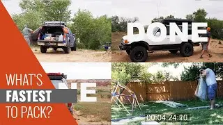 Packing Up Camp? Which Tent Style is the Fastest to Break Down?