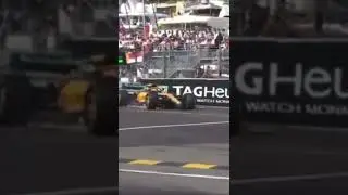 Ricciardo Monaco crash FP2 slow motion