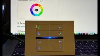 OL-U - KNX Push Button + Swiper + RGB + ...