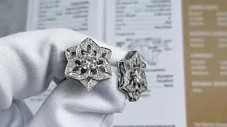 серьги в стиле 