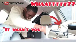 DRIVE THRU PERSON SWAP PRANK | Giveaway winner |huntrvlogs