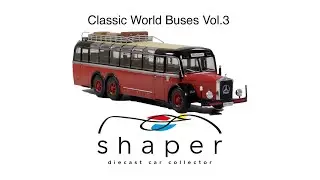 Completing the Journey: Classic Buses of the World Vol. 3 - 1:43 Scale Miniature Collection
