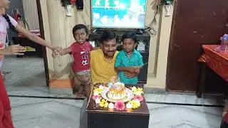 Birthday celebrated by My son's @reyanshtej @shivanshtej