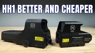 PART 1: TABLE TOP REVIEW EOTECH 512 VS THE BEST BUDGET HOLOGRAPHIC SIGHT NEW OPTICS HH1