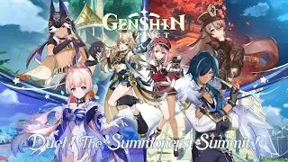 Duel! The Summoners' Summit! | Version 3.7 Trailer | Genshin Impact [JP Dub - EN Sub]