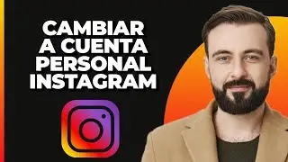 Cómo cambiar a una cuenta personal en Instagram
