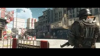 WOLFENSTEIN 2 The New Colossus - Full Diner Scene / Roswell