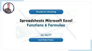 Tutorial | Microsoft Excel | Functions