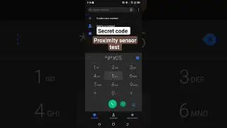 Secret code||Proximity sensor test 2023#secretcode #proximity #sensor #test #secrettrick