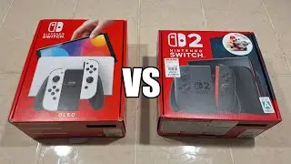 Nintendo Switch 2 vs Nintendo Switch Oled