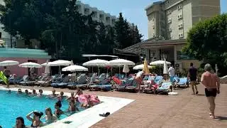 Бич Клаб Доганай отель/ конкурсы в бассейне