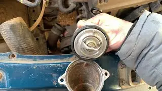 ❗️Replacing the thermostat OM 603,604,605 ​​Mercedes💪