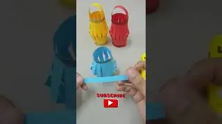 DIY Paper Lantern, small and easy, paper lamp,