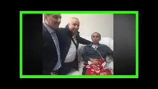 Berlinli dostları, ilyas’ı ziyaret etti