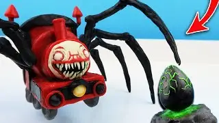 I made Choo Choo Charles from plasticine / Clay / How to / DIY