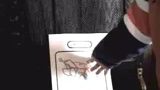 alex describes his artwork for grandma